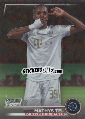 Sticker Mathys Tel - Stadium Club Chrome UEFA Club Competitions 2022-2023
 n. 39 - Topps