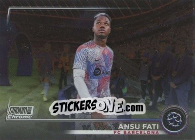 Sticker Ansu Fati - Stadium Club Chrome UEFA Club Competitions 2022-2023
 n. 48 - Topps