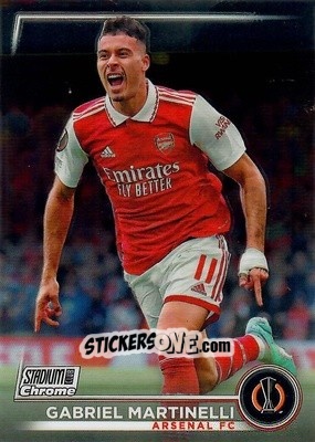Sticker Gabriel Martinelli - Stadium Club Chrome UEFA Club Competitions 2022-2023
 n. 58 - Topps