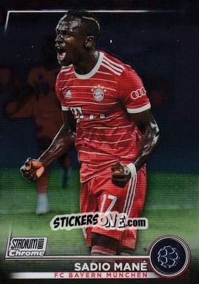 Sticker Sadio Mané - Stadium Club Chrome UEFA Club Competitions 2022-2023
 n. 71 - Topps