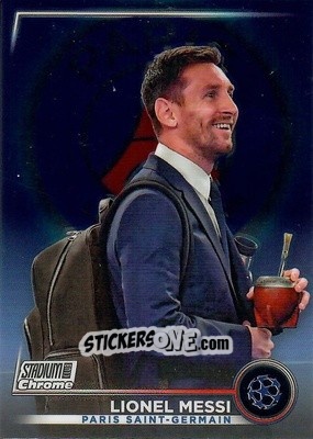 Sticker Lionel Messi - Stadium Club Chrome UEFA Club Competitions 2022-2023
 n. 80 - Topps