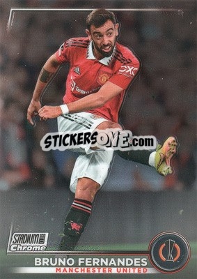Sticker Bruno Fernandes - Stadium Club Chrome UEFA Club Competitions 2022-2023
 n. 81 - Topps