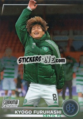 Sticker Kyogo Furuhashi - Stadium Club Chrome UEFA Club Competitions 2022-2023
 n. 86 - Topps