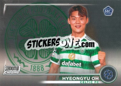 Sticker Hyeongyu Oh - Stadium Club Chrome UEFA Club Competitions 2022-2023
 - Topps