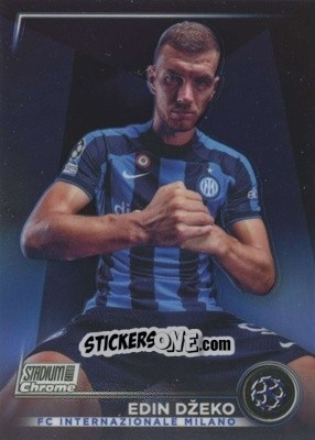 Sticker Edin Džeko - Stadium Club Chrome UEFA Club Competitions 2022-2023
 n. 94 - Topps