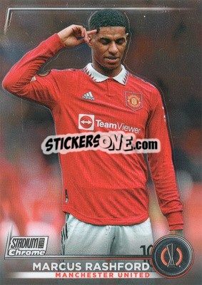 Sticker Marcus Rashford - Stadium Club Chrome UEFA Club Competitions 2022-2023
 n. 96 - Topps