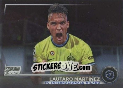 Sticker Lautaro Martínez - Stadium Club Chrome UEFA Club Competitions 2022-2023
 n. 100 - Topps