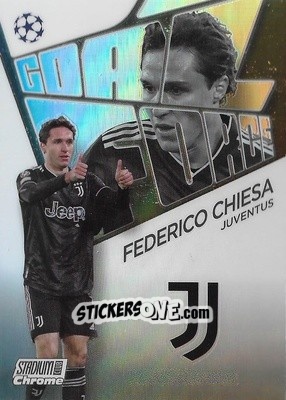 Sticker Federico Chiesa - Stadium Club Chrome UEFA Club Competitions 2022-2023
 n. GF-FC - Topps