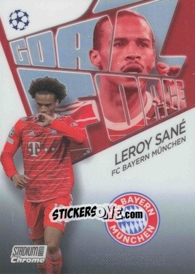 Sticker Leroy Sané - Stadium Club Chrome UEFA Club Competitions 2022-2023
 n. GF-LS - Topps
