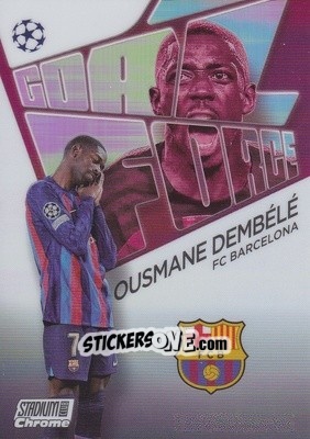 Sticker Ousmane Dembélé - Stadium Club Chrome UEFA Club Competitions 2022-2023
 n. GF-OD - Topps