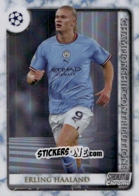 Sticker Erling Haaland - Stadium Club Chrome UEFA Club Competitions 2022-2023
 n. CC-EH - Topps