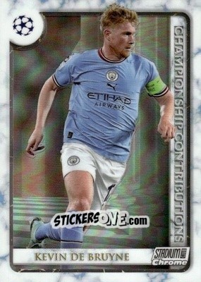 Sticker Kevin De Bruyne - Stadium Club Chrome UEFA Club Competitions 2022-2023
 n. CC-KDB - Topps
