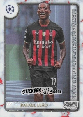 Sticker Rafael Leão - Stadium Club Chrome UEFA Club Competitions 2022-2023
 n. CC-RL - Topps