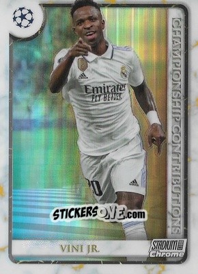 Sticker Vini Jr. - Stadium Club Chrome UEFA Club Competitions 2022-2023
 n. CC-VJR - Topps