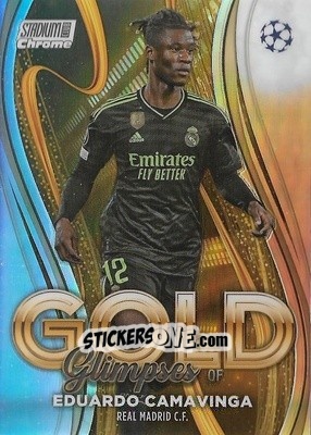 Sticker Eduardo Camavinga - Stadium Club Chrome UEFA Club Competitions 2022-2023
 n. GG-EC - Topps