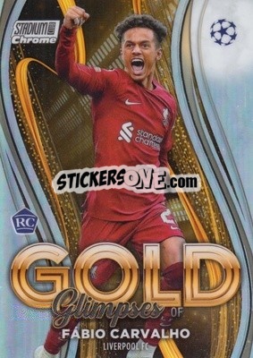 Sticker Fábio Carvalho - Stadium Club Chrome UEFA Club Competitions 2022-2023
 n. GG-FC - Topps
