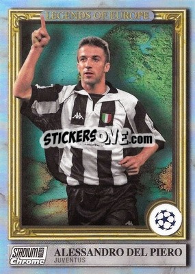 Sticker Alessandro Del Piero - Stadium Club Chrome UEFA Club Competitions 2022-2023
 - Topps