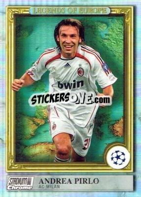 Sticker Andrea Pirlo - Stadium Club Chrome UEFA Club Competitions 2022-2023
 n. LE-AP - Topps