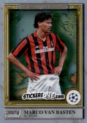 Sticker Marco van Basten - Stadium Club Chrome UEFA Club Competitions 2022-2023
 n. LE-MVB - Topps