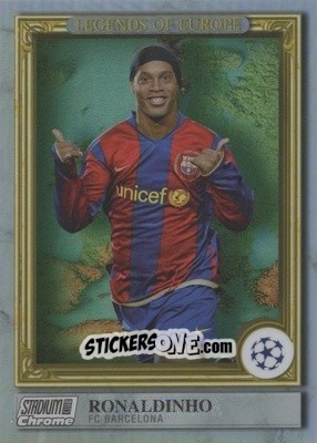 Sticker Ronaldinho - Stadium Club Chrome UEFA Club Competitions 2022-2023
 n. LE-RO - Topps