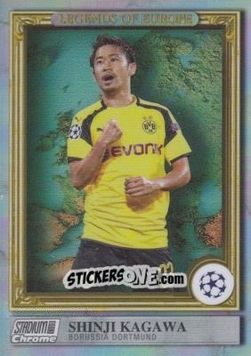 Sticker Shinji Kagawa - Stadium Club Chrome UEFA Club Competitions 2022-2023
 n. LE-SK - Topps