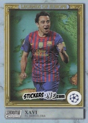 Sticker Xavi - Stadium Club Chrome UEFA Club Competitions 2022-2023
 n. LE-XAV - Topps