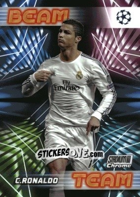 Sticker Cristiano Ronaldo - Stadium Club Chrome UEFA Club Competitions 2022-2023
 n. BT-CR - Topps