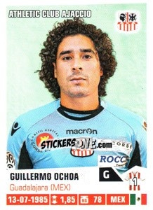 Sticker Guillermo Ochoa - FOOT 2013-2014 n. 2 - Panini