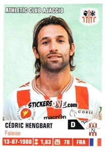 Sticker Cédric Hengbart - FOOT 2013-2014 - Panini