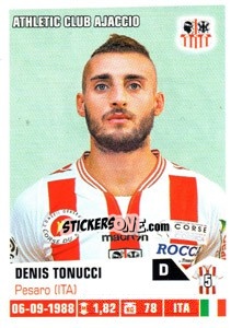 Sticker Denis Tonucci - FOOT 2013-2014 - Panini