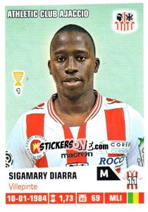 Figurina Sigamary Diarra - FOOT 2013-2014 n. 14 - Panini