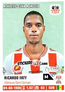 Sticker Ricardo Faty - FOOT 2013-2014 n. 15 - Panini