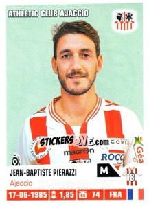 Sticker Jean-Baptiste Pierazzi - FOOT 2013-2014 - Panini