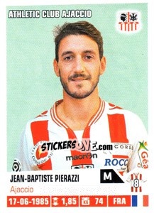 Sticker Jean-Baptiste Pierazzi - FOOT 2013-2014 n. 18 - Panini