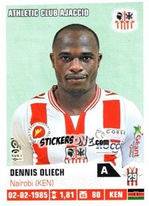 Cromo Dennis Oliech - FOOT 2013-2014 - Panini