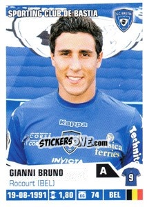 Figurina Gianni Bruno - FOOT 2013-2014 - Panini