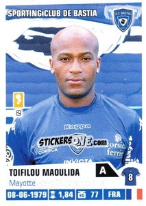 Sticker Toifilou Maoulida - FOOT 2013-2014 n. 45 - Panini