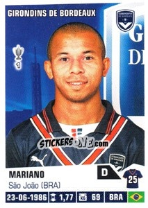 Sticker Mariano - FOOT 2013-2014 - Panini