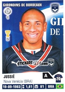 Figurina Jussie - FOOT 2013-2014 - Panini