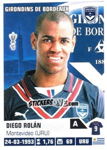 Figurina Diego Rolan - FOOT 2013-2014 - Panini