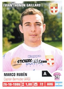 Sticker Marco Ruben - FOOT 2013-2014 - Panini