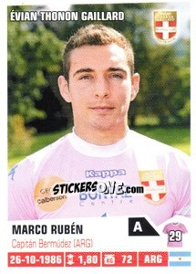 Sticker Marco Ruben - FOOT 2013-2014 n. 93 - Panini