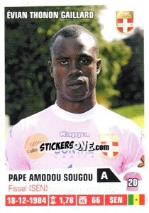 Figurina Pape Amodou Sougou - FOOT 2013-2014 - Panini