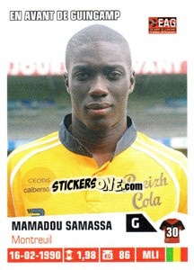 Sticker Mamadou Samassa - FOOT 2013-2014 - Panini