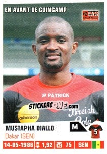 Cromo Moustapha Diallo - FOOT 2013-2014 n. 110 - Panini