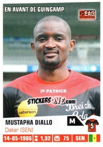 Figurina Moustapha Diallo - FOOT 2013-2014 - Panini