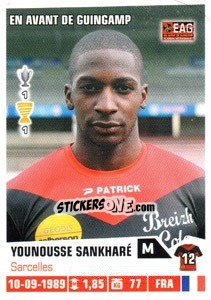 Cromo Younousse Sankhare - FOOT 2013-2014 - Panini