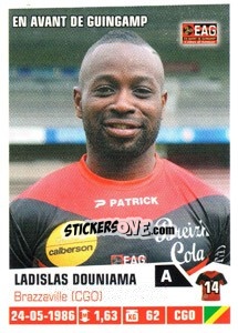 Sticker Ladislas Douniama - FOOT 2013-2014 n. 116 - Panini