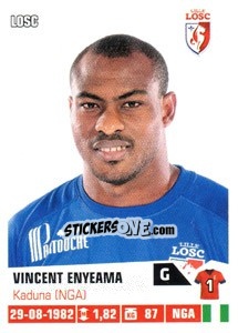 Sticker Vincent Enyeama - FOOT 2013-2014 - Panini