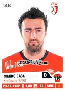 Sticker Marko Basa - FOOT 2013-2014 - Panini